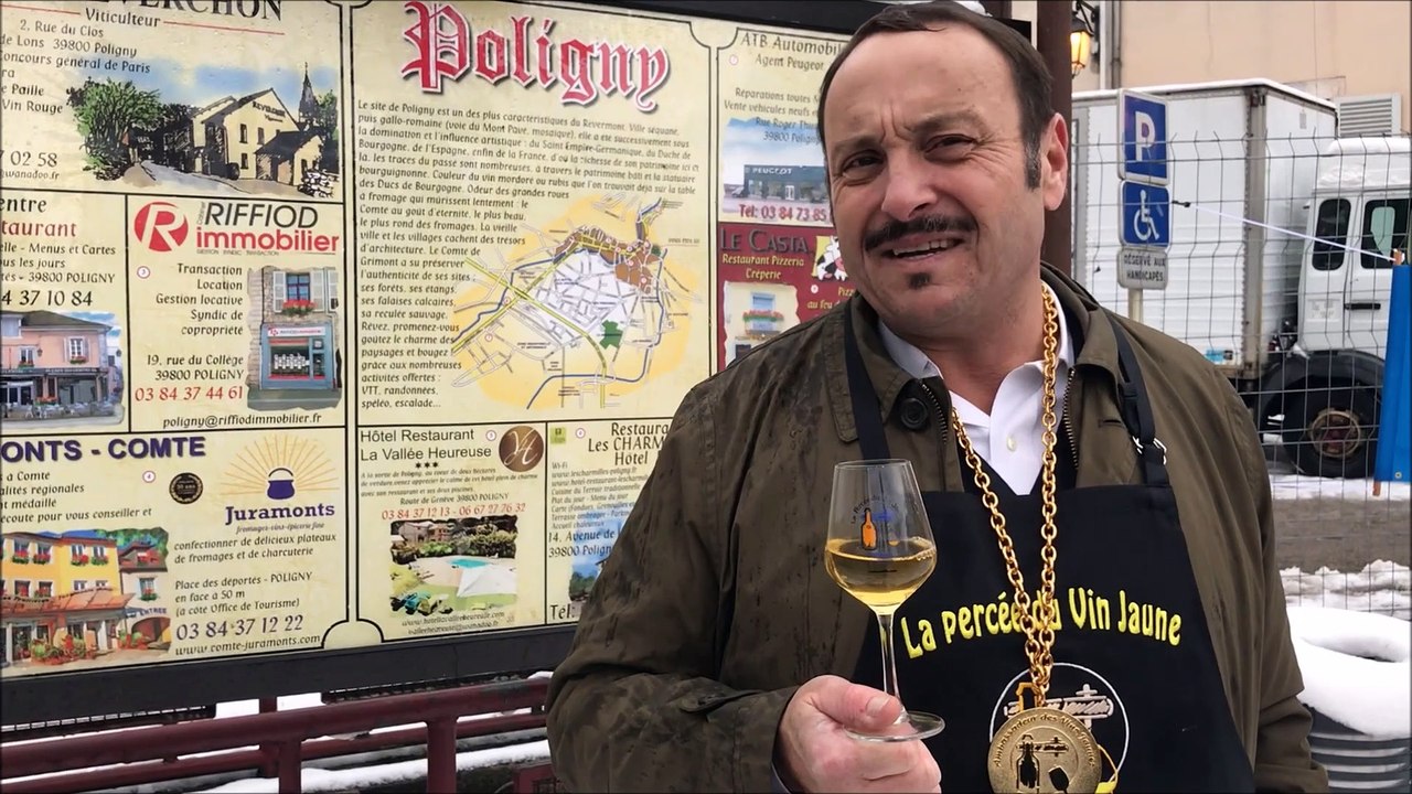 Percée du vin jaune: Vincent Ferniot, fier ambassadeur et parrain