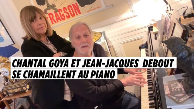 Chantal Goya et Jean-Jacques Debout se chamaillent au piano
