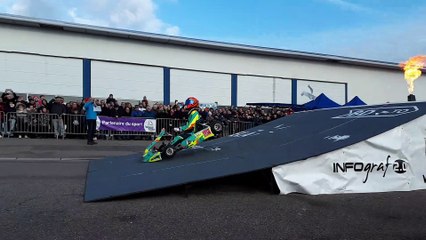 Vesoul : au volant de son kart de compétition, Madeline Boisson entre dans le livre des records