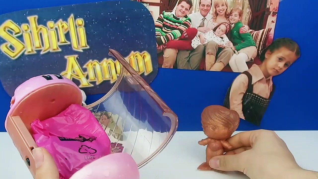 Sihirli Annem 2. bölüm Peri Çilek Lol Sürpriz Bebek Yumurtası!! Bidünya Oyuncak