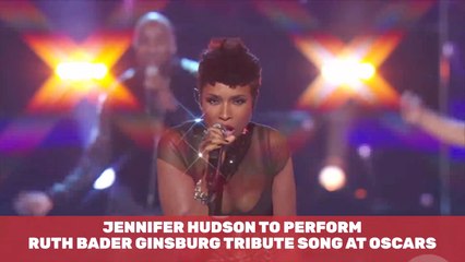 Jennifer Hudson To Do Special Tribute To RBG At Oscars
