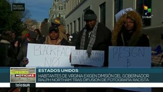 EEUU: Exigen en Virginia la dimisión del gobernador Ralph Northam