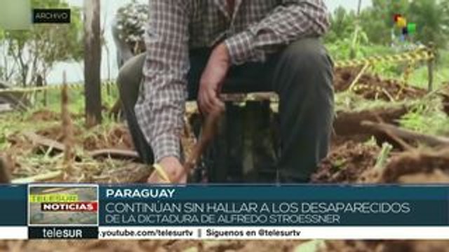 Continuan sin hallar a los desaparecidos de la dictadura de Stroessner
