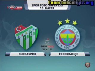 Bursaspor 2 - 3 Fenerbahçe 2013-2014 Geniş Özet