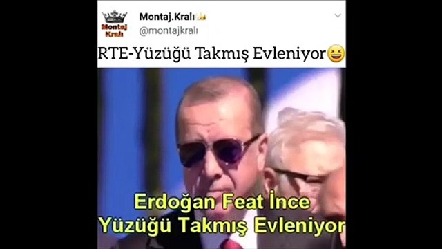 Tayyip Erdoğan feat Muharrem İnce Yüzüğü Takmış Evleniyor