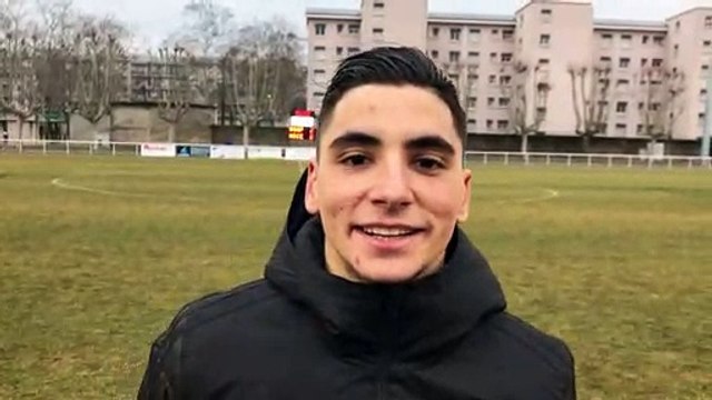 Gambardella U19 – Carlos DEMACEDO réagit après la qualification de l’AS SAINT-PRIEST contre l’OGC NICE