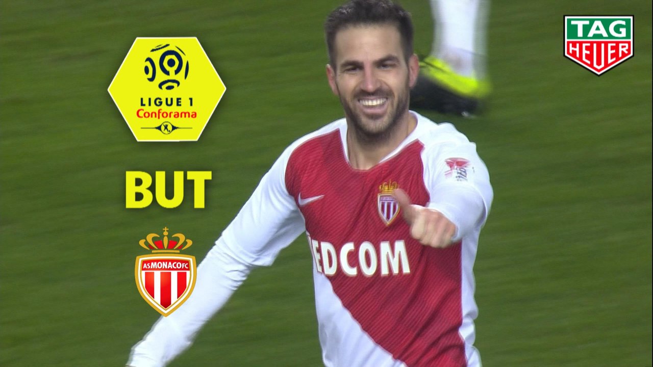 But Cesc FABREGAS (62ème) / AS Monaco - Toulouse FC - (2-1) - (ASM-TFC) / 2018-19