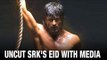 Uncut Shah Rukh Khan celebrates Eid with media | SRK Eid 2016 | Shahrukh Khan Eid