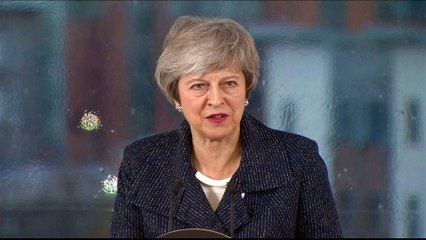 May seeks to reassure citizens of Northern Ireland over Brexit