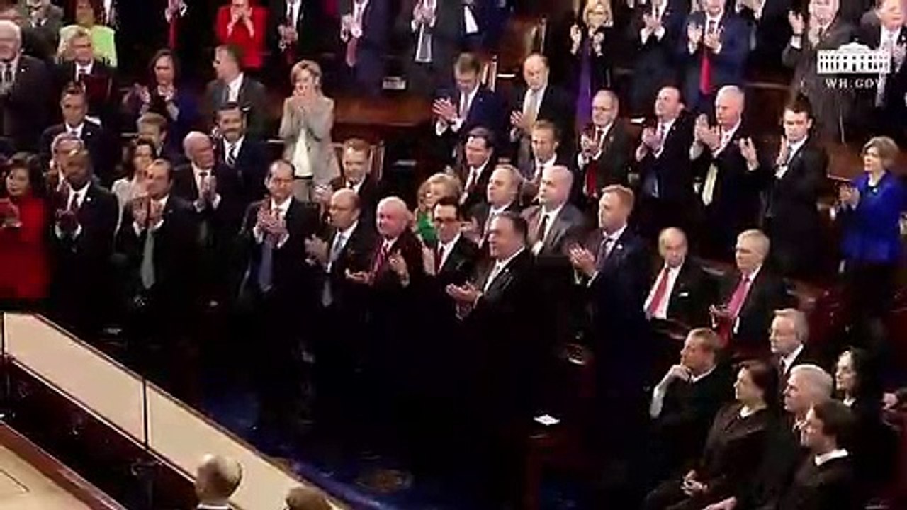Watch: Lawmakers Cheer As Trump Highlights Record-Number Of Women In Congress At SOTU