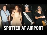 B-Town Stars Spotted At Airport | Sonakshi | Parineeti | Rishi | Stephania Stegman | Bollywood News