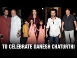 Bollywood celebs celebrate Ganesh Chaturthi | Anil | Sanjay | Farah | Manish | Bollywood News 2016