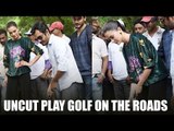 Uncut: Nawazuddin & Amy Jackson Play Golf On Mumbai's Roads | Freaky Ali | Bollywood Movies 2016