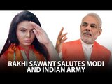 Rakhi Sawant salutes Modi and Indian Army | Bollywood News 2016 | Rakhi Sawant Hot