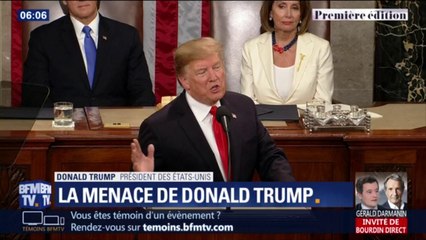 Face au Congrès, Donald Trump a estimé qu'"un miracle économique est en train de se produire aux Etats-Unis"