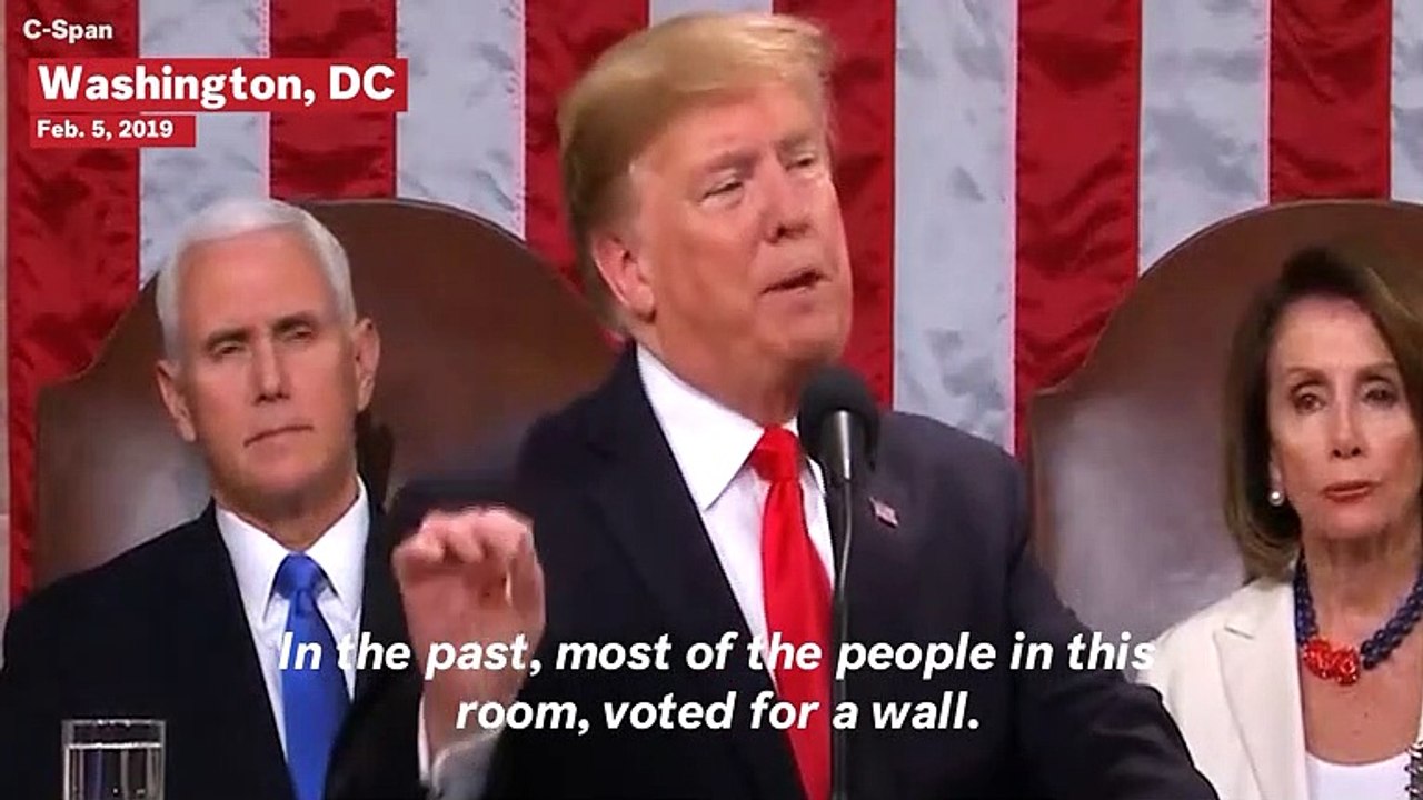 Donald Trump On Border Wall During State Of The Union: 'I Will Get It Built'