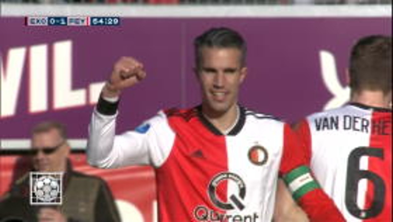 Van Persie scores in Feyenoord defeat