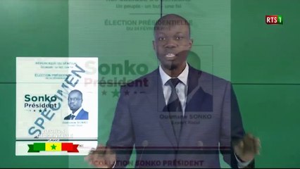 déclaration de Ousmane Sonko