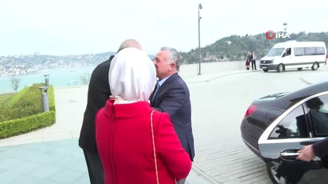 Cumhurbaşkanı Erdoğan, Ürdün Kralı 2. Abdullah ile Bir Araya Geldi