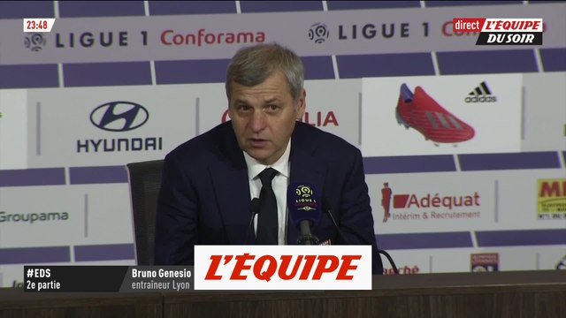 Genesio «L'objectif, c'est la deuxième place» - Foot - L1 - OL