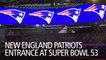 New England Patriots Entrance at Super Bowl 53