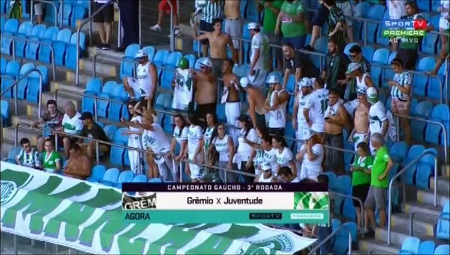 gremio 3x0 juventude 1 tempo gauchao 2019
