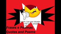 I wish i can give thumbs down for some people [Quotes and Poems]