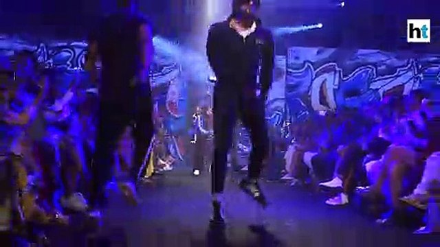 Gully Boy Ranveer Singh raps on the Lakme Fashion Week ramp