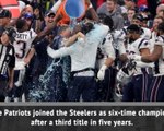 Patriots win a record-equalling sixth championship