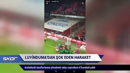 Galatasaray'ın yeni yıldızı Luyinduma'dan şoke eden hareket