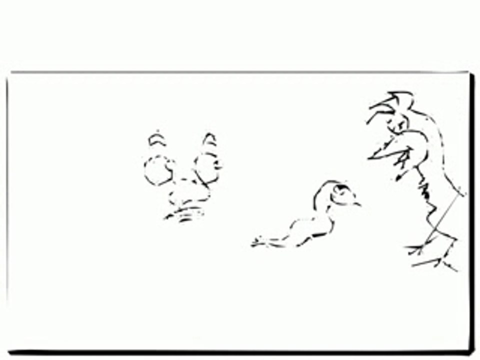 Emotion face snake bird 01