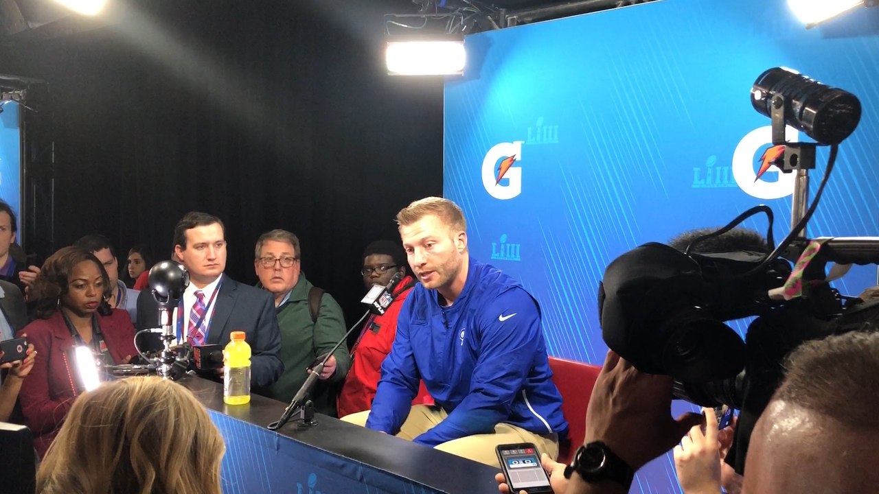 Sean McVay shows class, explains Todd Gurley's lack of touches after Super Bowl LIII loss