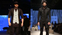 Arjun Kapoor and Aditya Roy Kapur walks the ramp at Lakme Fashion Week | FilmiBeat
