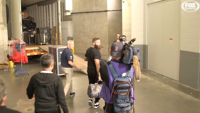 Super Bowl LIII MVP Julian Edelman exits Mercedes-Benz Stadium in style