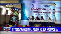 447 TESDA trainees mula Agusan del Sur, nagtapos na