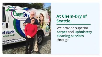 Carpet Cleaning Company in Seattle - Chem-Dry of Seattle