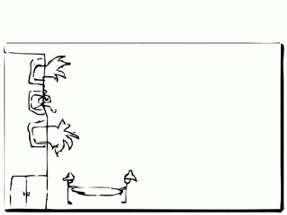 Burning building 01