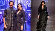 Jhanvi Kapoor walks the ramp with Anil Kapoor at Lakme Fashion Week 2019; Watch Video | FilmiBeat