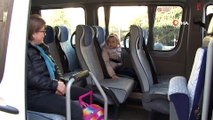 Okulların ilk gününde servis araçları denetlendi