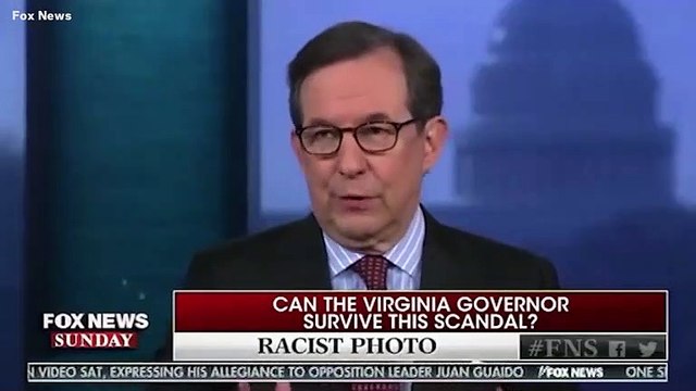 Fox News Host Chris Wallace Defends Virginia Governor Ralph Northam: ‘It Was 35 Years Ago’
