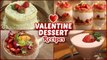 5 BEST Valentine's Day Special Recipes - Easy Eggless Dessert Recipes - Valentine's Day Treats