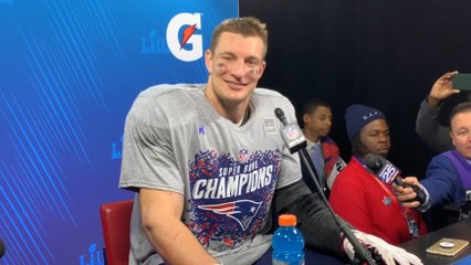 Rob Gronkowski says Super Bowl LIII was like 'a home game'