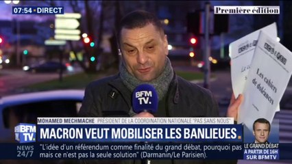 Grand débat: le président de "Pas sans nous" "remettra sur la table les 130 propositions faites en 2005"