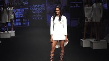 PV Sindhu stuns in white as she walks the ramp at LFW