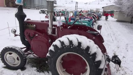 Tokat Fabrikanın Önü Traktör Müzesi Oldu