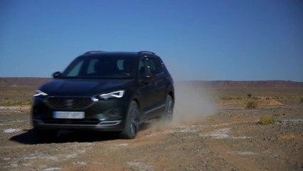Der SEAT Tarraco in der marokkanischen Wüste