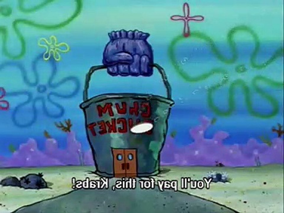 Japanese Spongebob - Spongebob meets Plankton