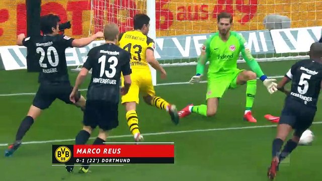 Eintracht Frankfurt 1-1 Borussia Dortmund