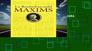 Maxims of La Rochefoucauld (Dover Books on Literature   Drama)