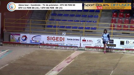 Second tour, premier tir de précision, France Club Elite 1 Féminin, J4 groupe Titre,  Saint-Vulbas contre Fontaine,  saison 2018/2019